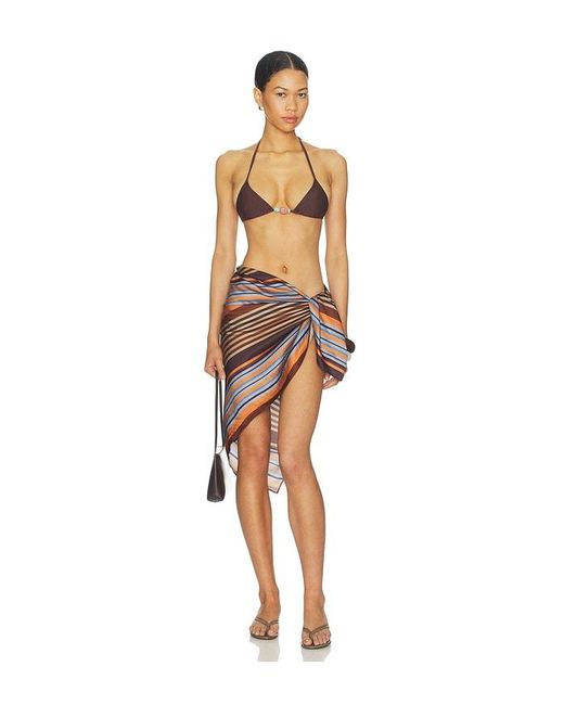 Faithfull The Brand Multicolor Soleil Waist Scarf