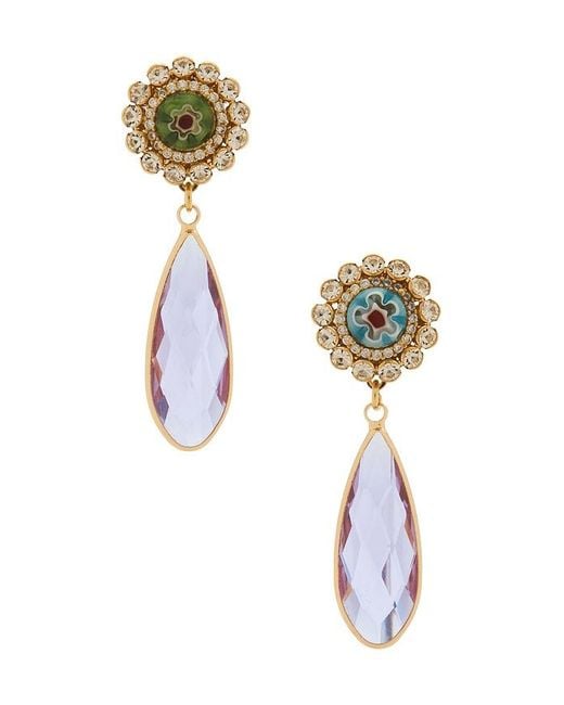 Anton Heunis Multicolor Drop Earrings