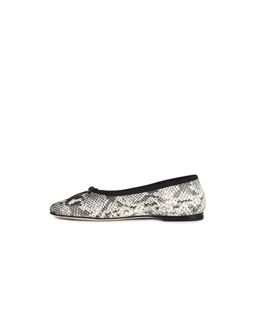 Anine Bing White Jamie Flat