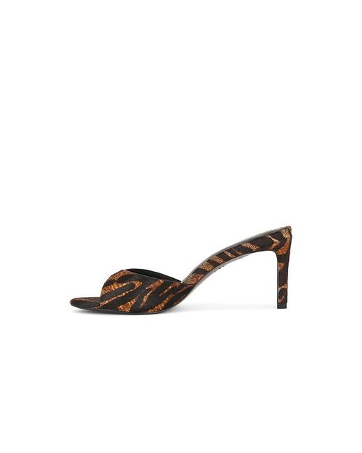 Black Suede Studio Multicolor Freddie 65 Mule