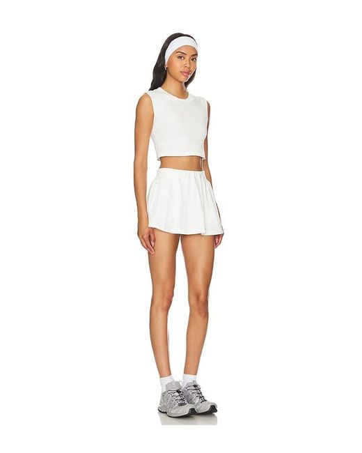 Free People X Fp Movement Hot Shot Skort Set in White | Lyst UK