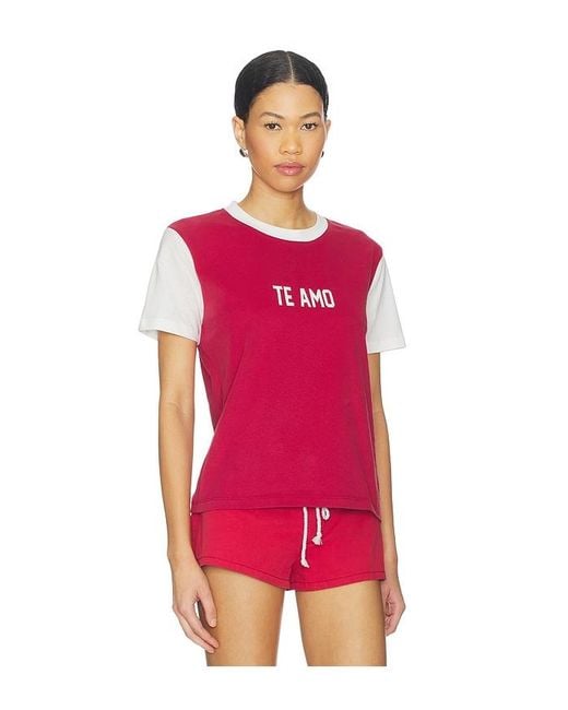 Lioness Red Te Amo Tee