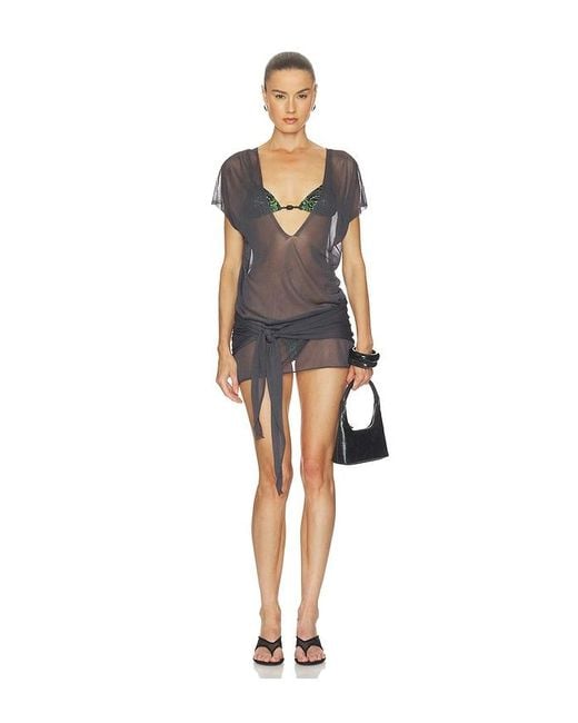 Tropic of C Black Karoo Sarong Dress