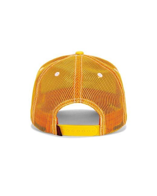 Pleasures Red X Primus Mud Trucker Hat for men