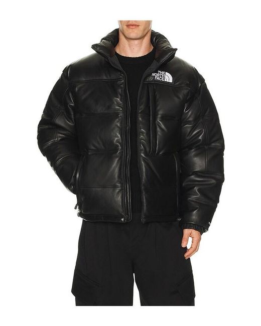 The North Face Black Leather Summit Jacket for men