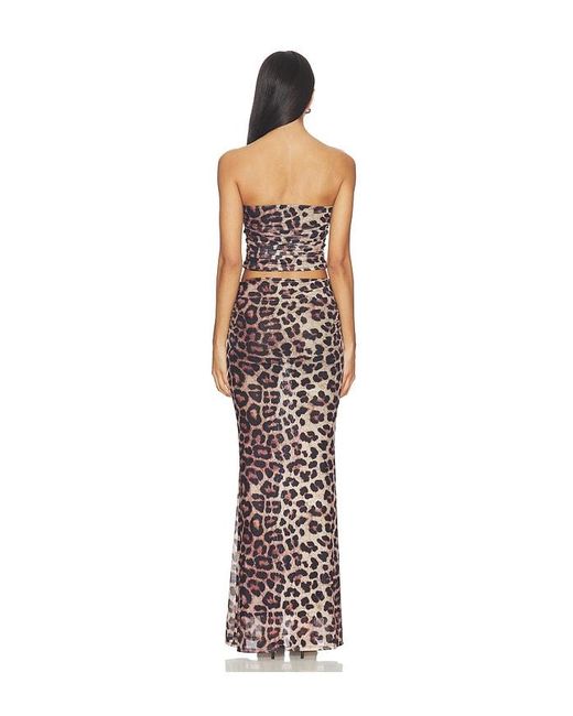 superdown Multicolor Gisela Maxi Skirt Set
