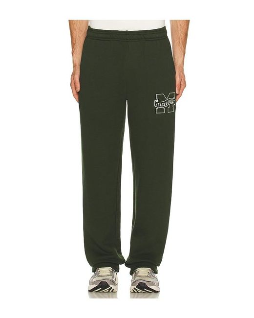 Museum of Peace & Quiet Green Banner Sweatpants for men
