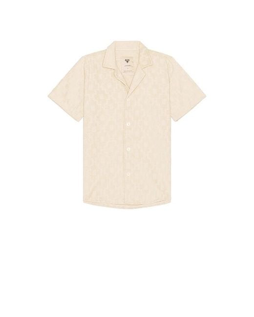 Camisa En Color Marrón Talla (También En M, S, Xl/1X) Oas de hombre de color White