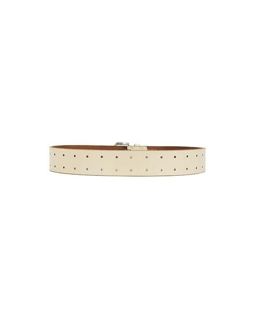 Free People Natural Wtf Double Cross Belt