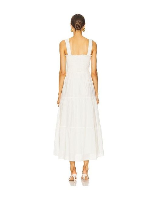 Seafolly White Faithful Midi Dress