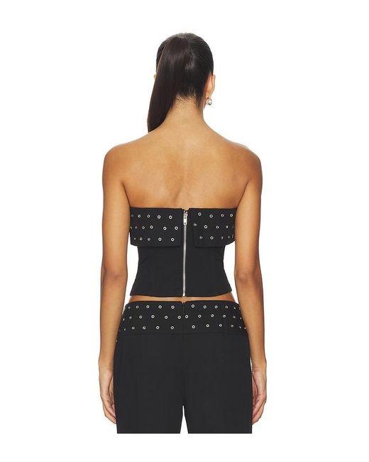 BY.DYLN Black Reeves Bodice Top
