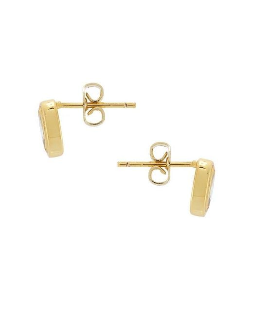 Shashi Metallic Reagan Stud Earrings
