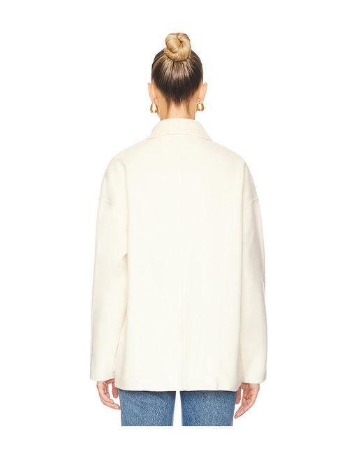 Anine Bing White Luca Jacket