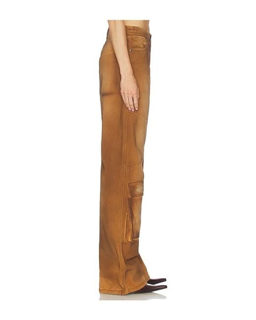 MSGM Natural Overdyed Spray Pant