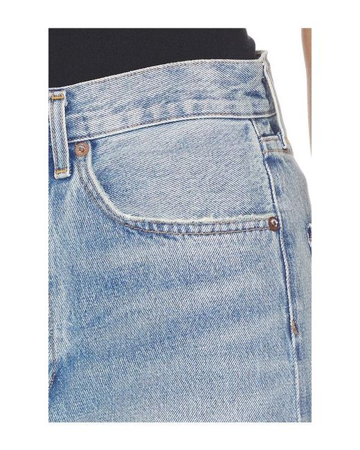 Agolde Blue 90's Mid Rise Loose Jeans