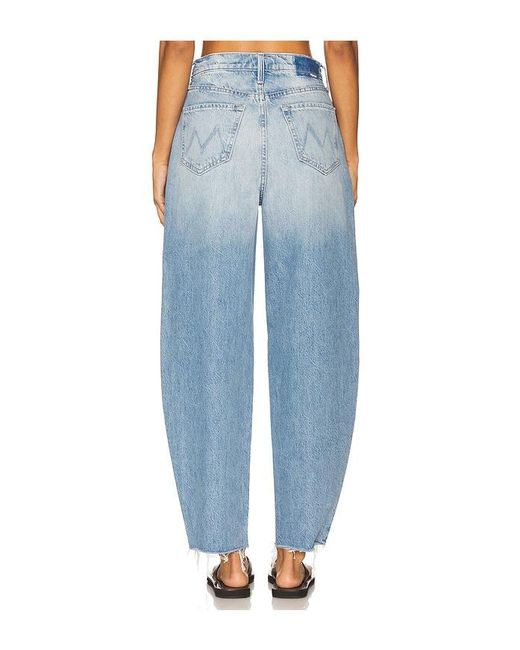Mother Blue The Fangirl Hover Fray Jeans
