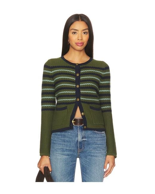 Heartloom Green Cardigan Alix