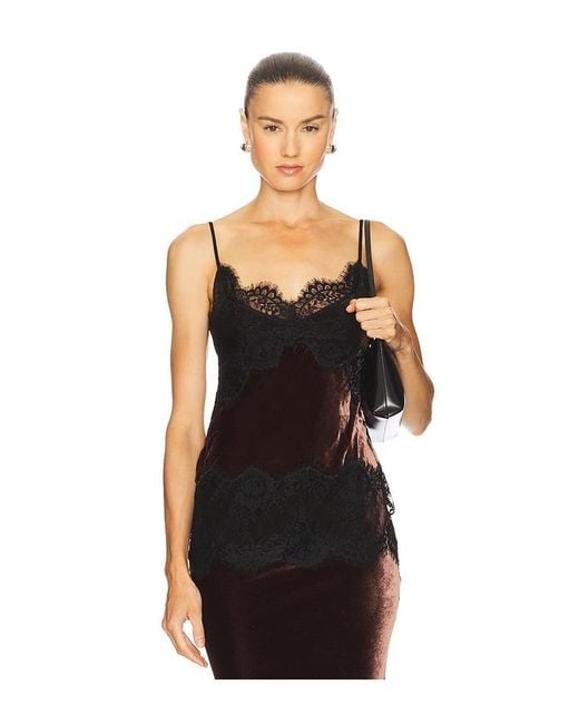 Herskind Black Gilly Silk Blend Top