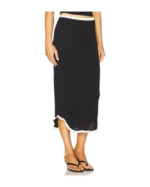 The Line By K Black Marion Skirt
