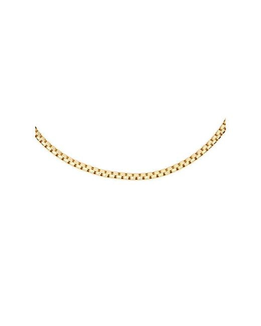Ettika Metallic Single Rolo Chain Necklace