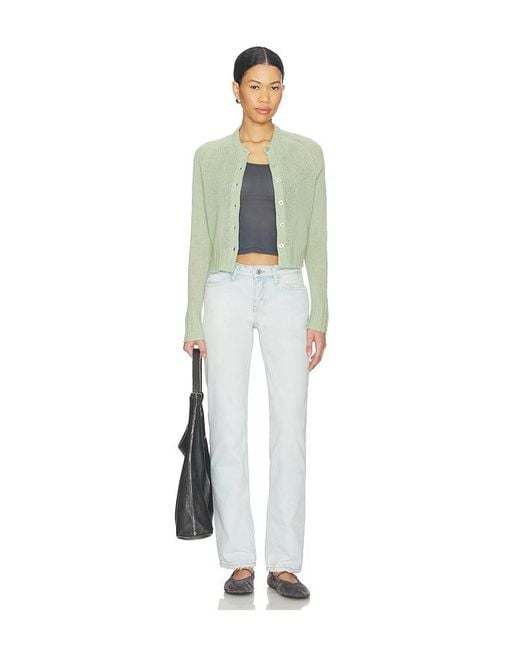 Re/done White The Snatch Back Straight Jean