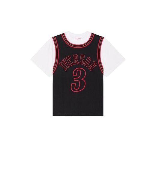 Mitchell & Ness Black Nba Allen Iverson Best for men