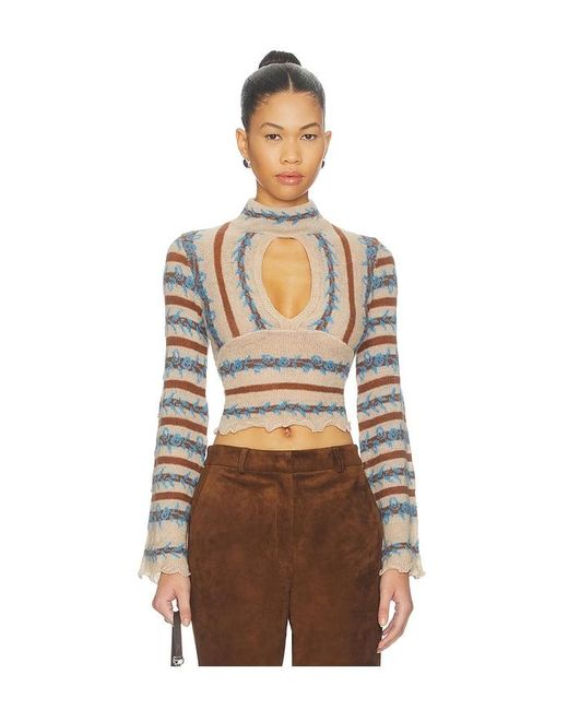 Free People Multicolor X Revolve Bali Brooke Sweater