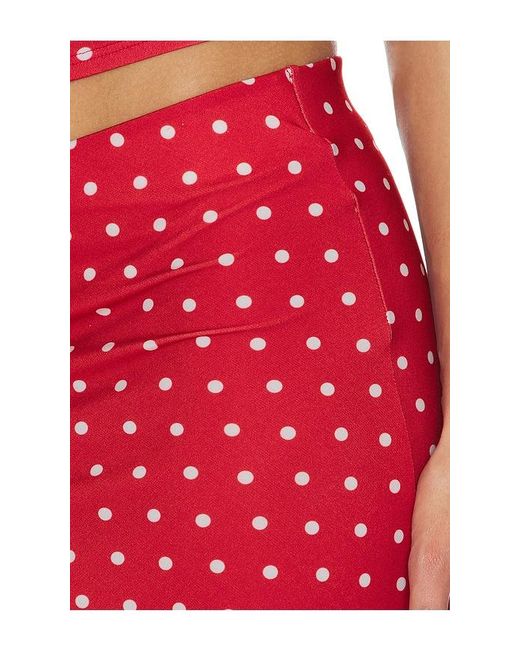 Bella Venice Red X Revolve Harley Skirt
