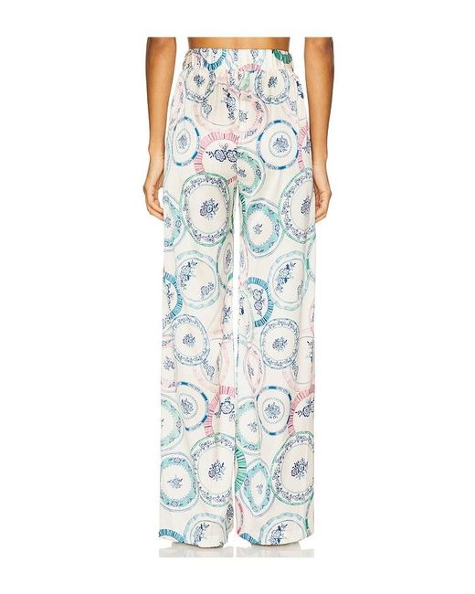 MISA Los Angles White Reshma Pant