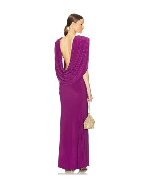 Zhivago Purple Takin' It All Gown