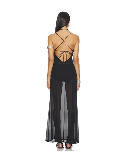 superdown Black Penny Maxi Dress