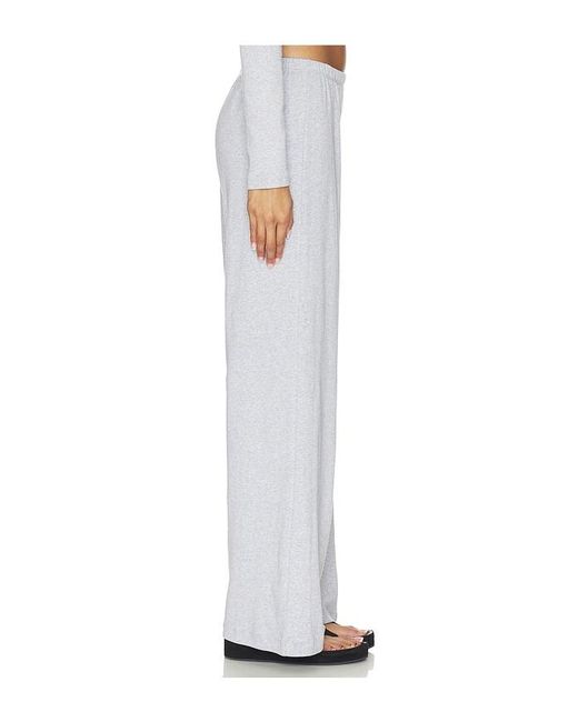 Leset White Nando Lounge Pant