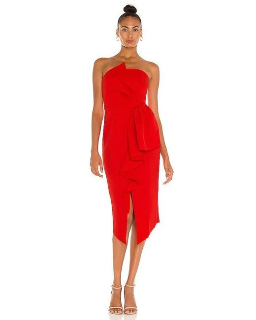 Elliatt Red Reception Dress