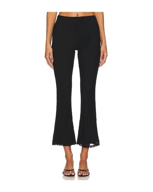 MAJORELLE Black Trey Mesh Pant
