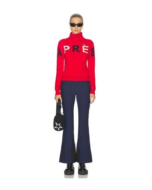 Perfect Moment Red Apres Sweater Ii