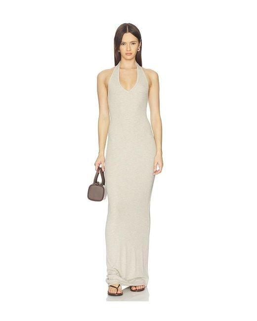 beaded halter wedding dress Bridal Long Beaded Halter Wedding Dress main image 0