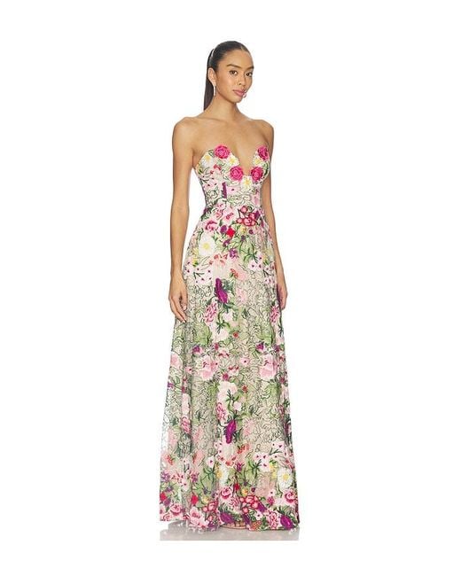 Elliatt White Flora Gown