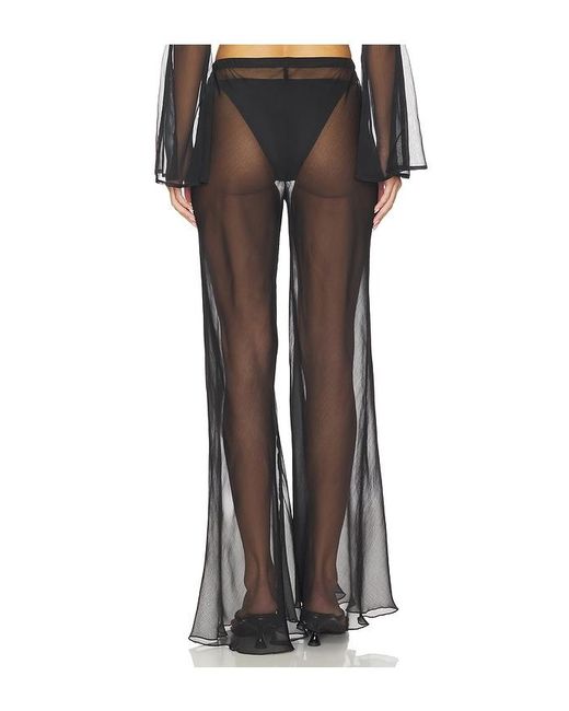 Shani Shemer Black Kairo Wide Leg Pants
