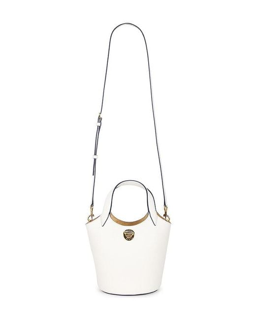 Veronica Beard White Anchor Bag