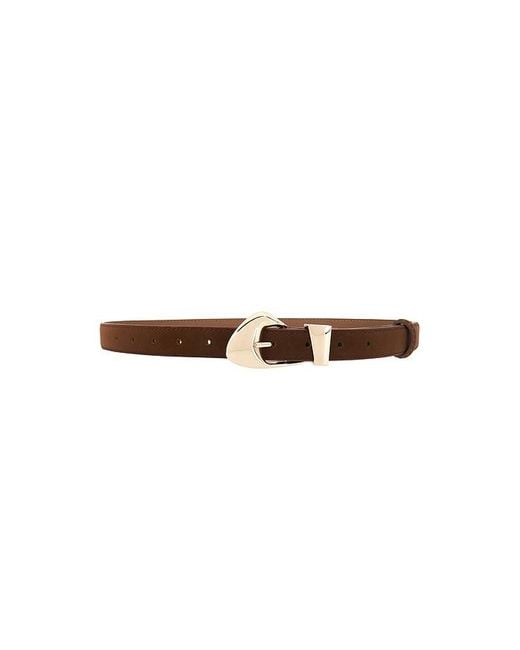 Lovers + Friends Brown Mireya Belt