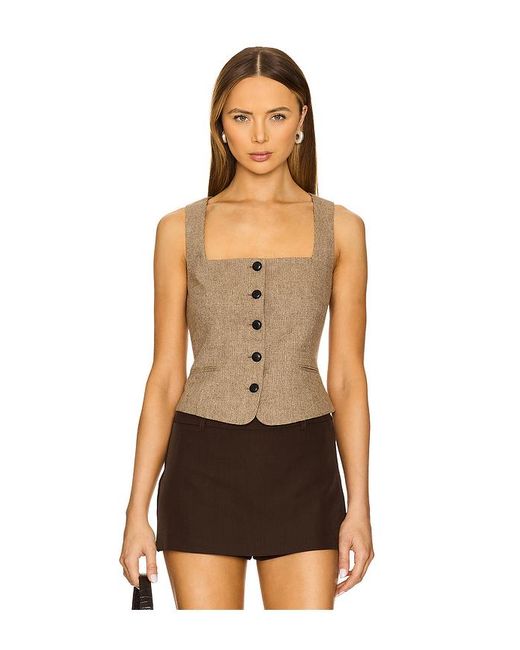 Chaleco Mariana En Color Marrón Talla (También En 8) Rag & Bone de color Black