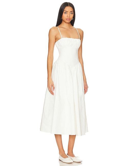 MAJORELLE White Kleid Austin Midi