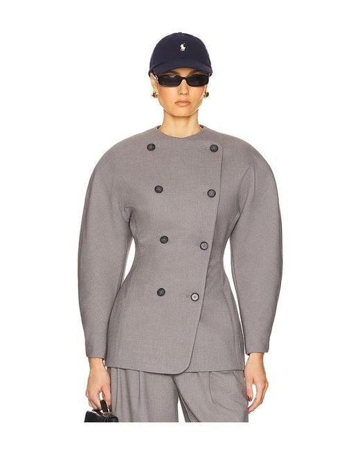 Helsa Gray The Curvilinear Blazer