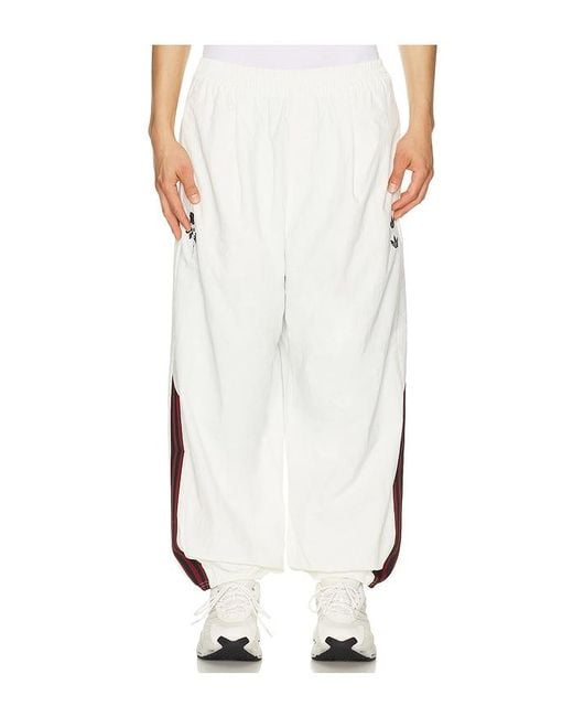 Adidas Originals White X Willy Chavarria Woven Track Pants for men