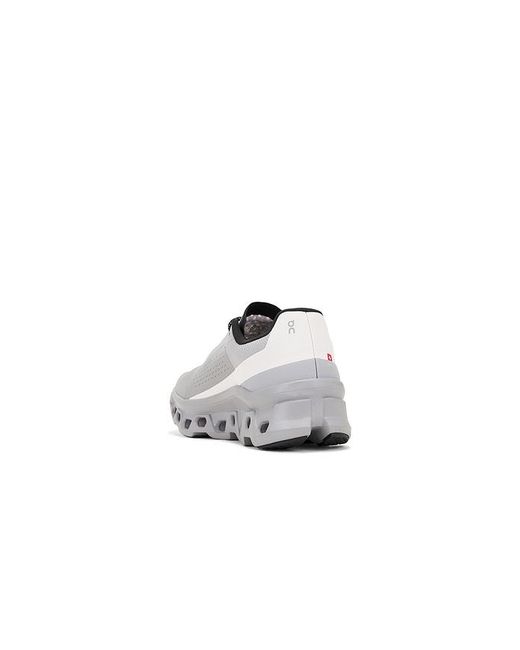 On Shoes White Cloudmster Sneakers for men