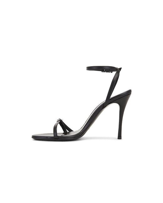Magda Butrym Black Ankle Strap Sandal