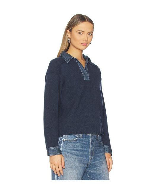 Rag & Bone Blue Marie Polo