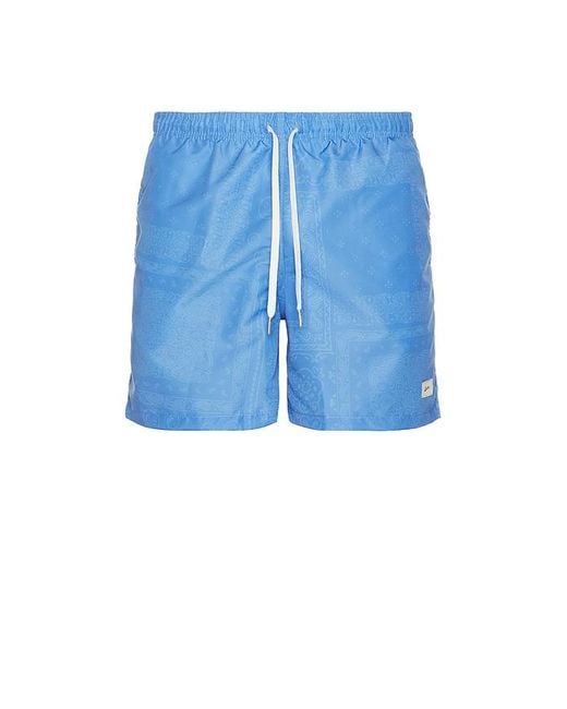 メンズ Bather Bandana スイムトランクス Blue