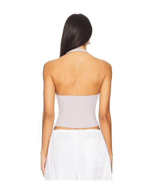 Free People White X Intimately Fp Still Here Halter
