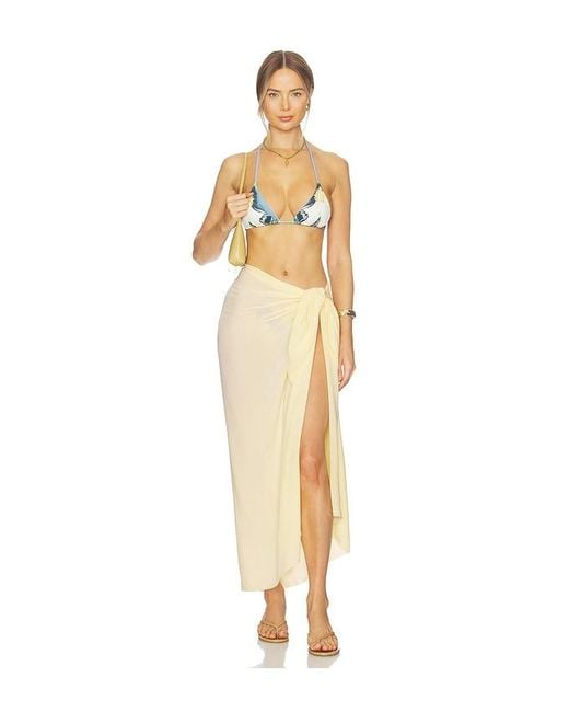 Juillet Natural Paiges Pareo Skirt